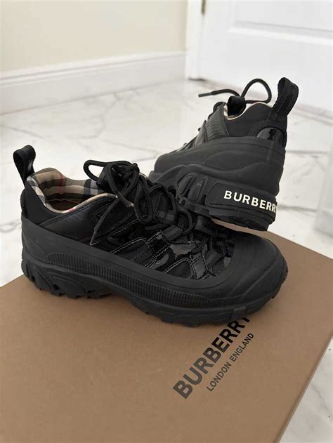 burberry arthur sneaker white|authentic burberry sneakers.